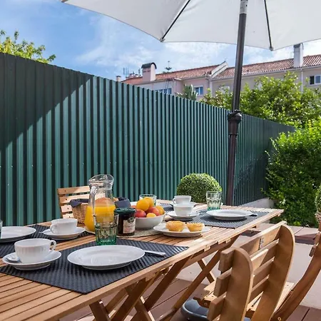 Appartement Garden House In Alvalade Lisboa